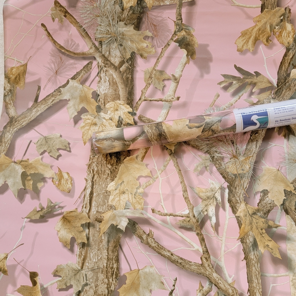 Wallpaper Sawgrass Pink Camo Forest